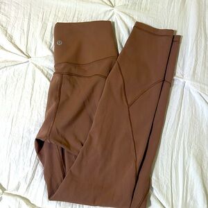 Lululemon size 4 brown leggings